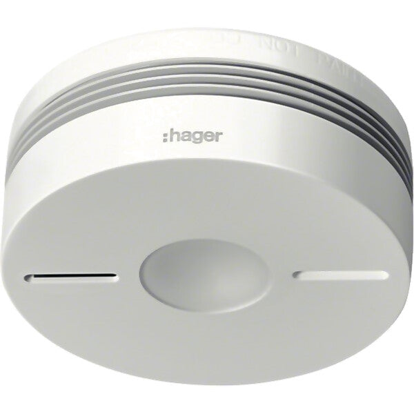 Hager Funk-Rauchwarnmelder Komfort Q, weiß TG550A